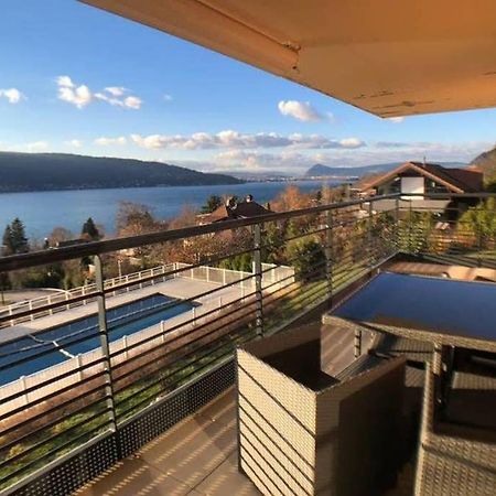 Roc & Lac - Terrasse Vue Lac, Piscine, Parking Veyrier-du-Lac Dış mekan fotoğraf