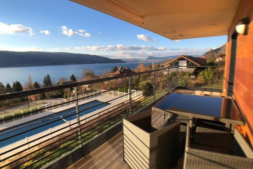 Roc & Lac - Terrasse Vue Lac, Piscine, Parking Veyrier-du-Lac Dış mekan fotoğraf